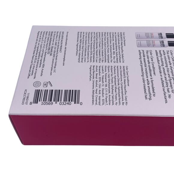 Keratin Complex COLOR CARE Shampoo/Conditioner Travel Set 6 oz (178 ml) NEW - Picture 5 of 6